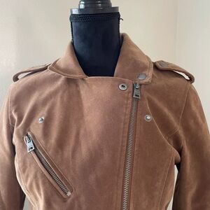 Levi's Brown Leather Jacket for Women